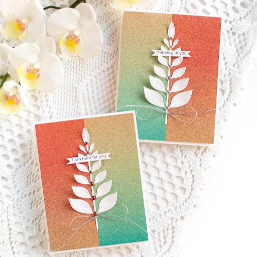 Simon Says Stamp Pawsitively Dazzling Gems Rainbow se108 Splendor Friend Cards | color-code:ALT04