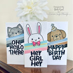 Simon Says Stamps And Dies Hello There Animals Critter Cards