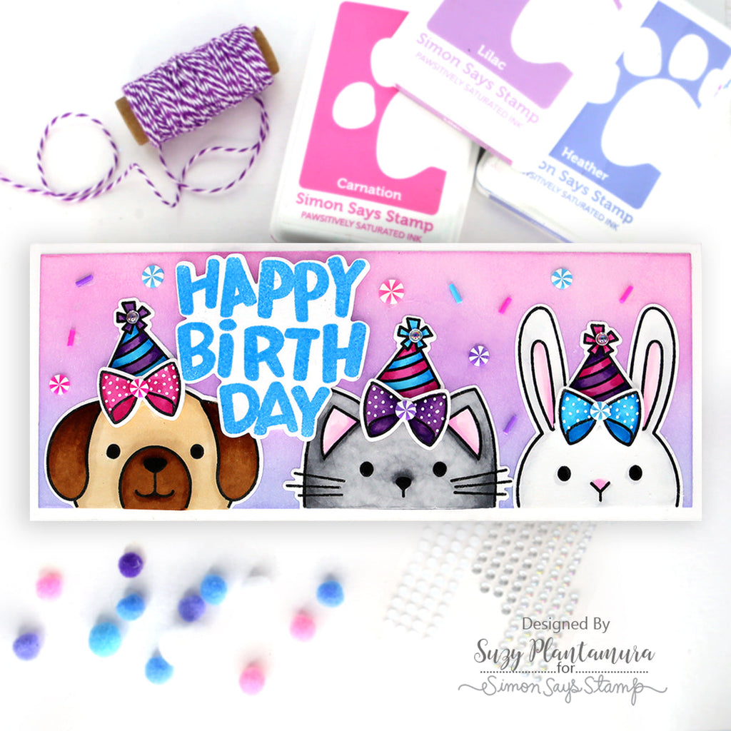 Simon Says Stamps And Dies Hello There Animals Birthday Card | color-code:ALT02