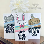 Simon Says Clear Stamps Hello There Animals 2016ssc Sweetheart Critter Cards
