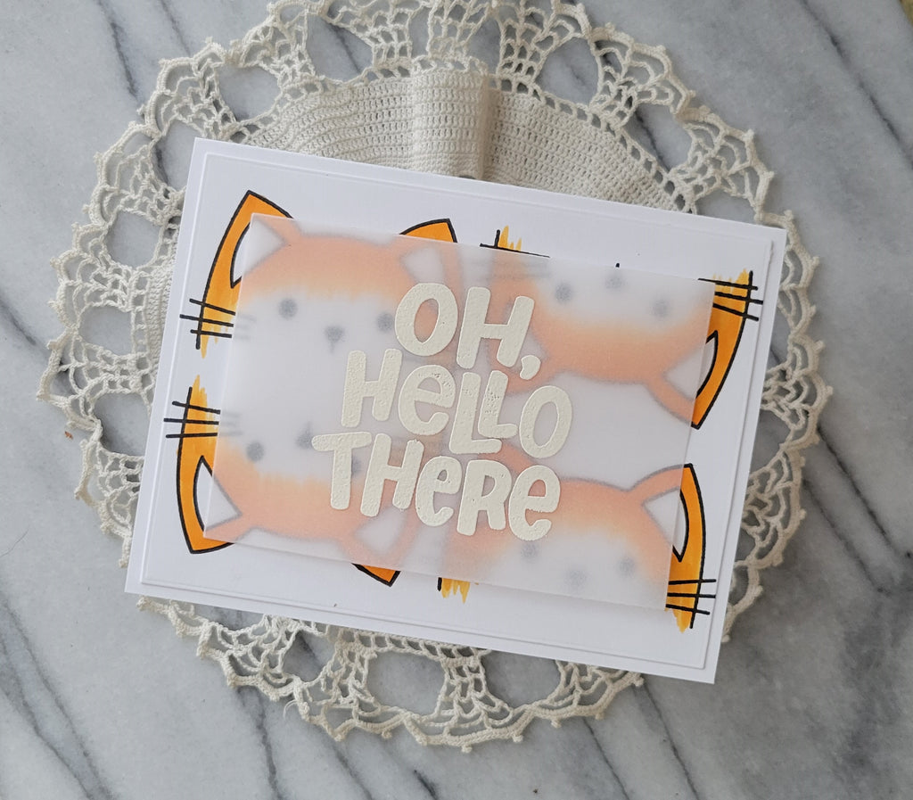 Simon Says Clear Stamps Hello There Animals 2016ssc Sweetheart Hello Card | color-code:ALT05