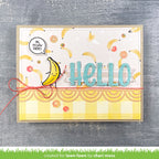 Hello Card with Banana and Punny 'Oh, Yellow There!' Sentiment