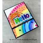 Simon Says Stamps and Dies Hello set784he Hello Card