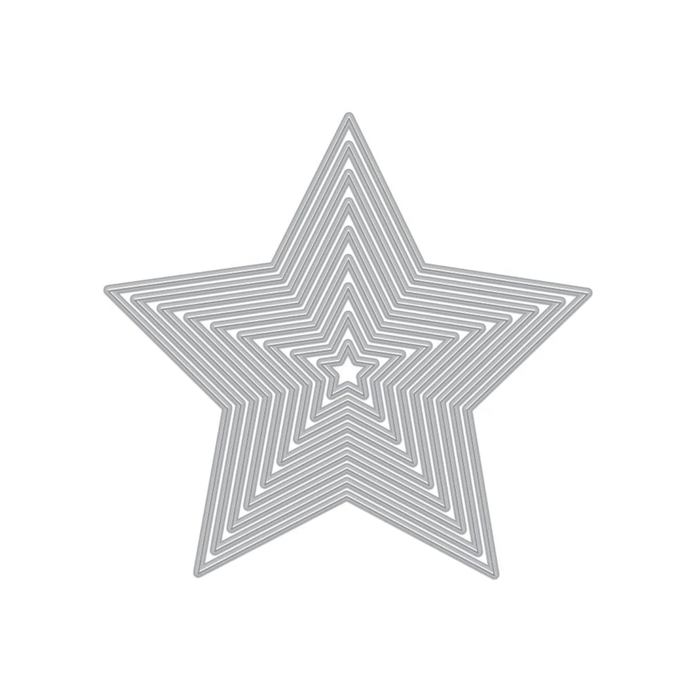 Hero Arts 5 POINT STARS Infinity Dies DI821