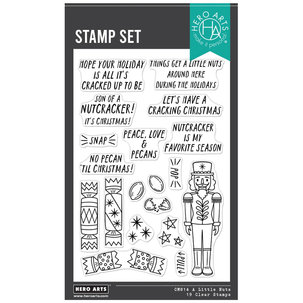 Hero Arts A Little Nuts Clear Stamp Set cm814