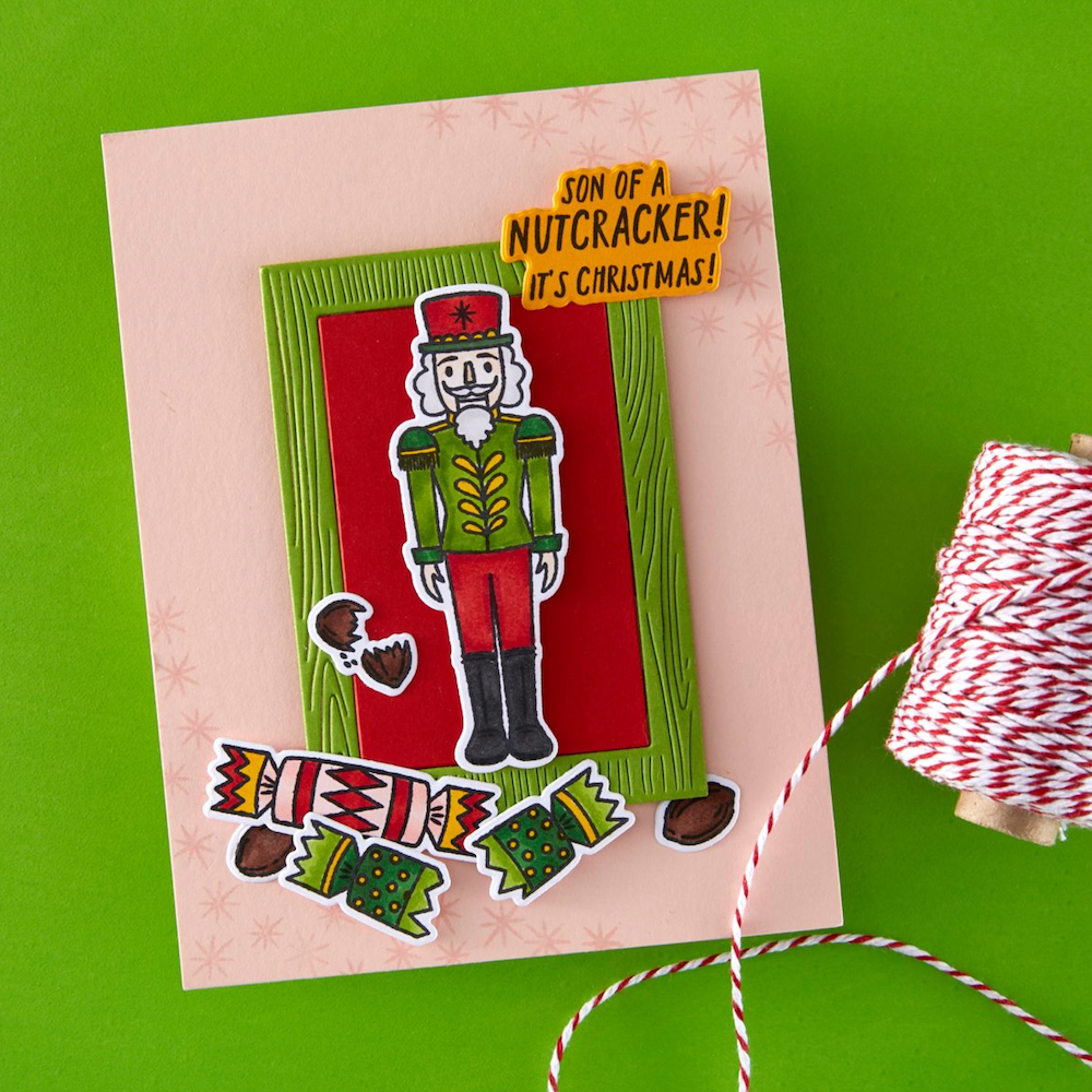 Hero Arts A Little Nuts Clear Stamp Set cm814 son