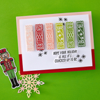 Hero Arts A Little Nuts Clear Stamp and Die Set dc323 cracked