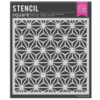 Hero Arts Asana Pattern Stencil sa297