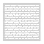 Hero Arts BRICK WALL Stencil SA203
