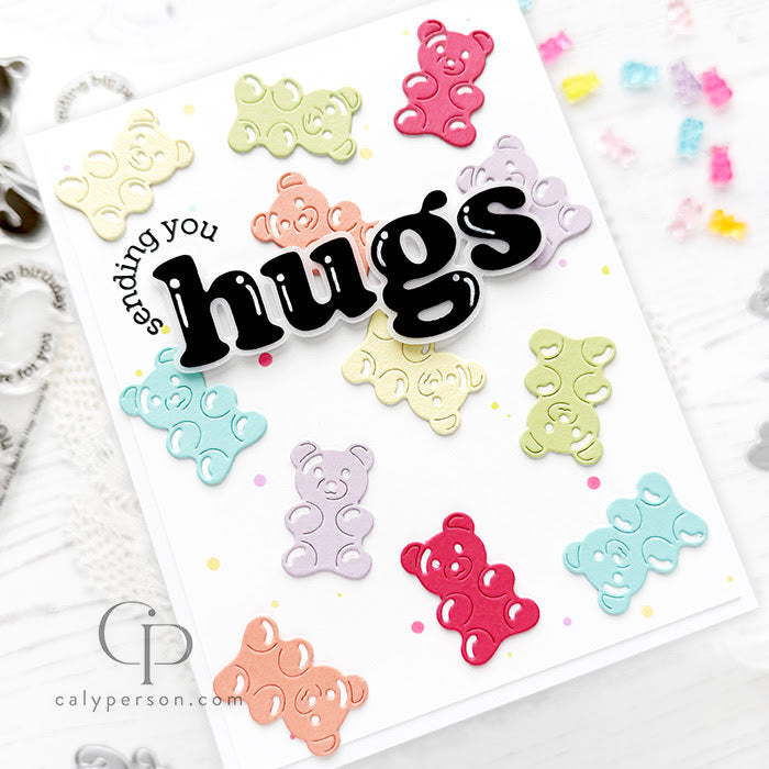 Hero Arts Bear Hugs Die Set df290 bear