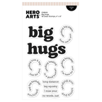 Hero Arts Big Hugs Clear Stamp Set cm849