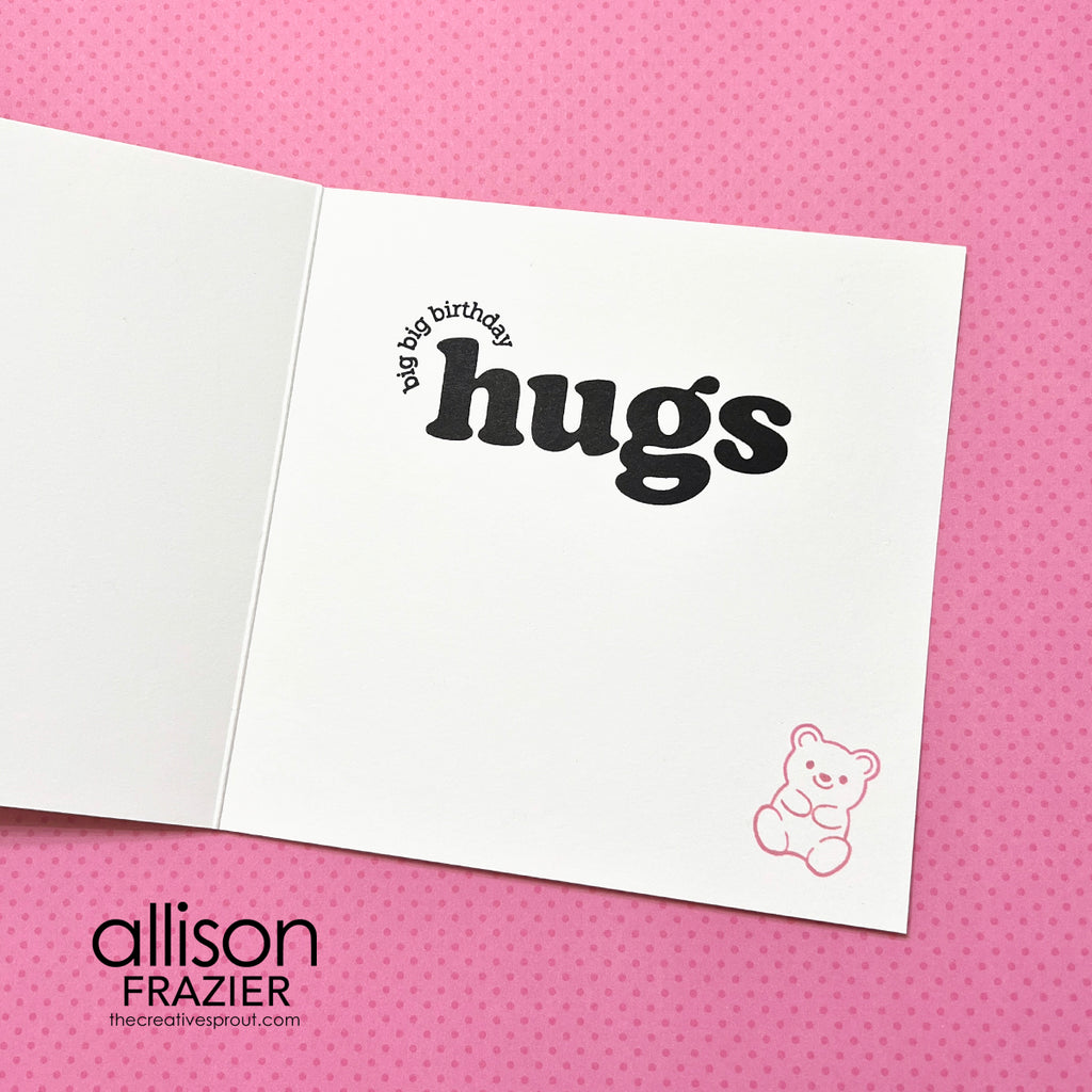 Hero Arts Big Hugs Clear Stamp Set cm849 hugs