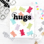 Hero Arts Big Hugs Clear Stamp Set cm849 sending you
