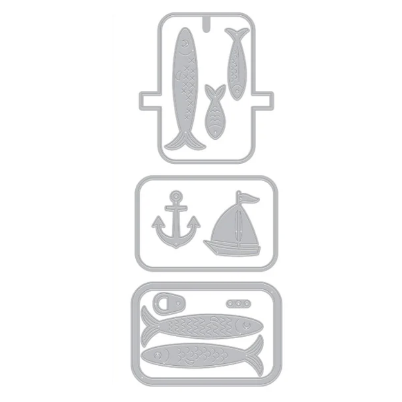 Hero Arts Big Mouth Sardine Die Set df274 product