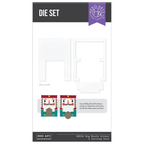 Hero Arts Big Mouth Slider Etched Die Set df256
