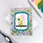 Hero Arts Birdsong Script Rub-On Transfers rt150 better