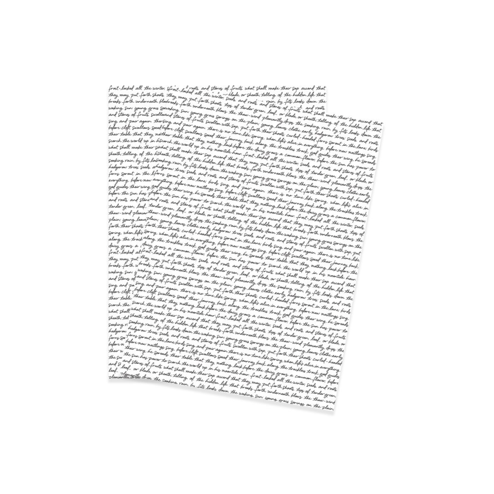 Hero Arts Birdsong Script Rub-On Transfers rt150 product