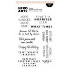 Hero Arts Birthdays Inside & Out Clear Stamp Set cm884