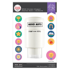 Hero Arts Bookworm Sticker Stamper Starter Pack ht303