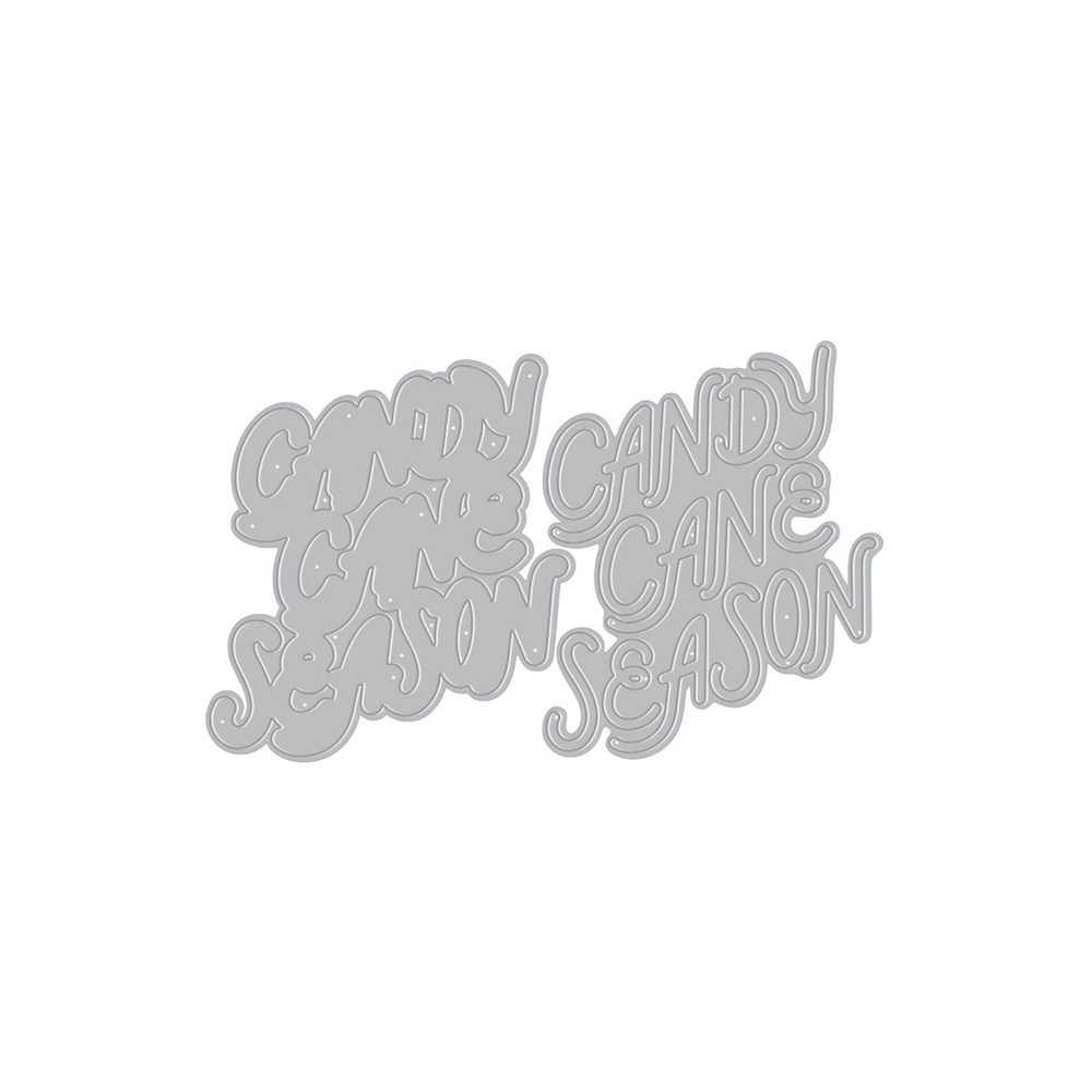 Hero Arts Candy Cane Season Etched Die Set df254 product