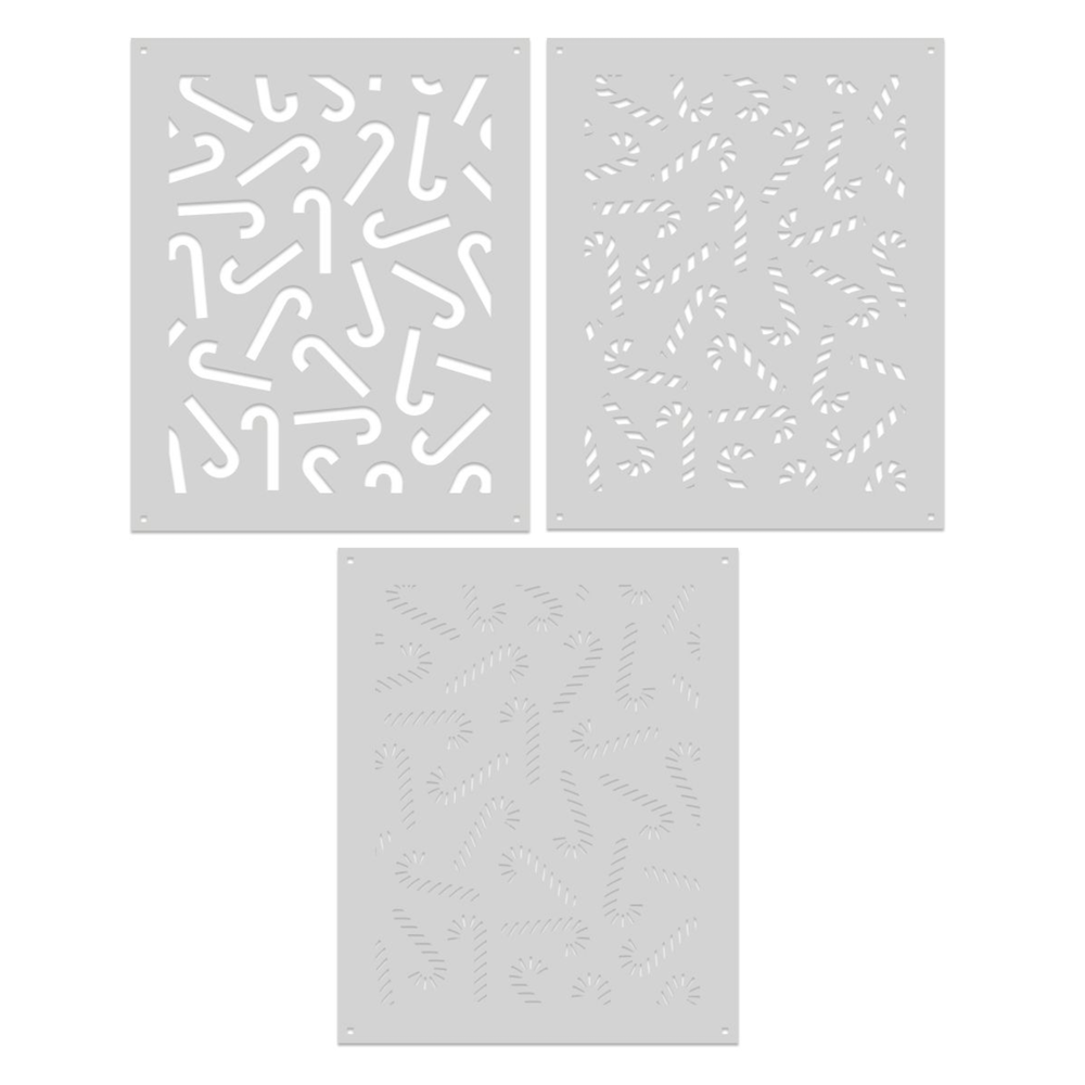 Hero Arts Candy Cane Toss Up Stencil Set sa308 product