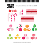 Hero Arts Candy Kebob Christmas Add On Die Set df329 assembly