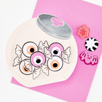 Hero Arts Candy Wrappers Clear Stamp Set cm880 eyeballs
