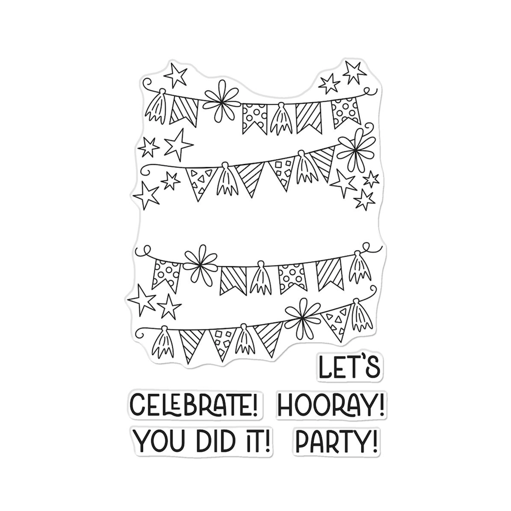 Hero Arts Celebrate Clear Stamp Set cm796 product