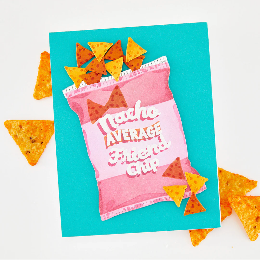 Hero Arts Chip Chip Hooray Clear Stamp Set cm827 nacho