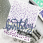 Hero Arts Circle Confetti Die di330 birthday