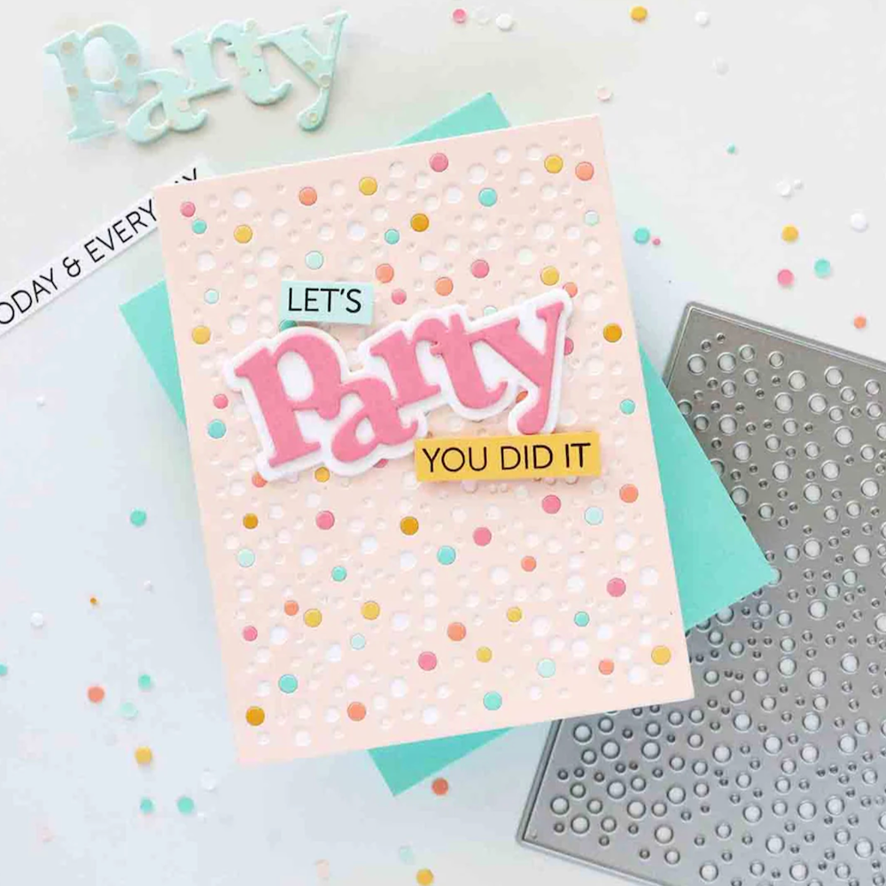 Hero Arts Circle Confetti Die di330 party