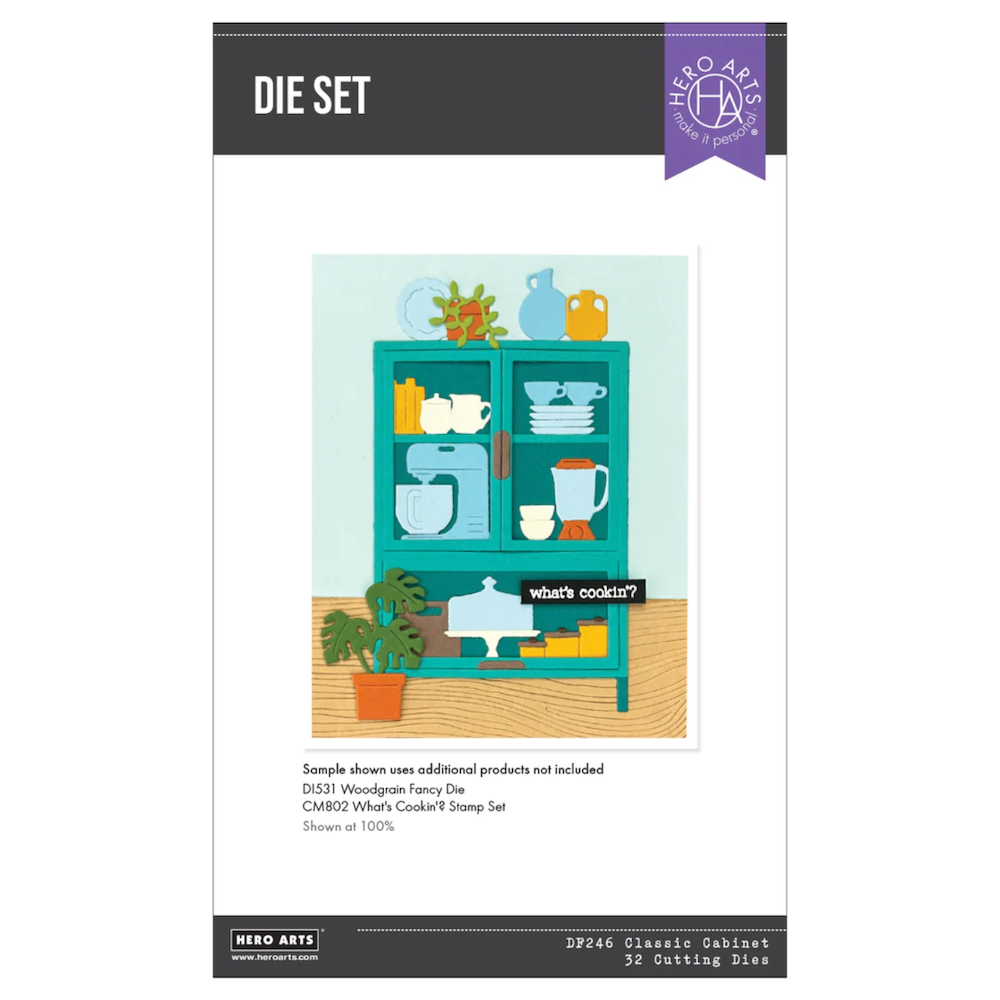 Hero Arts Classic Cabinet Die Set df246