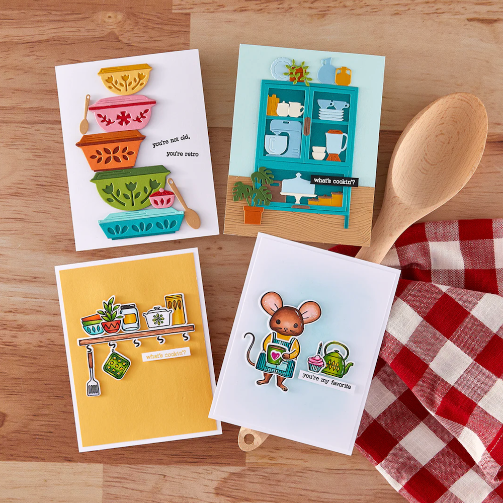 Hero Arts Classic Casserole Die Set df247 cards
