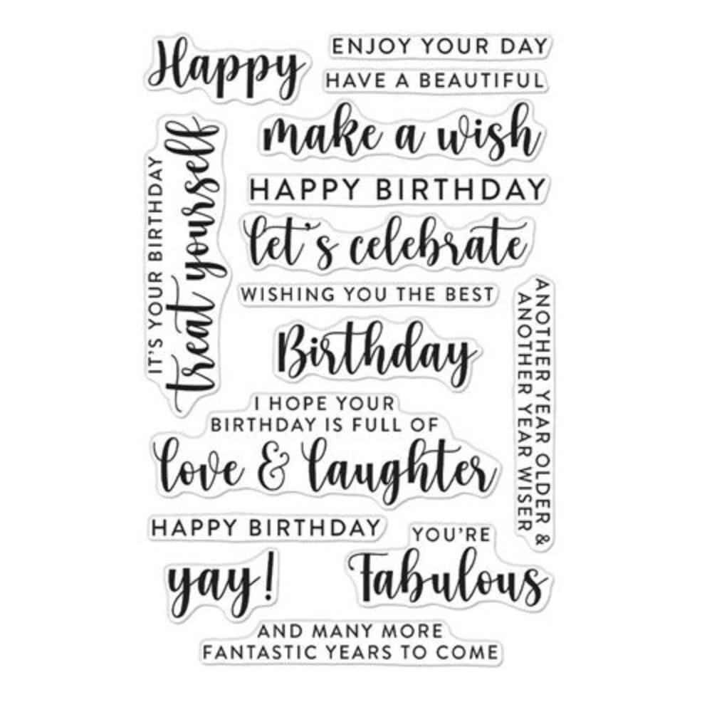 Hero Arts Clear Stamps LET'S CELEBRATE CM597