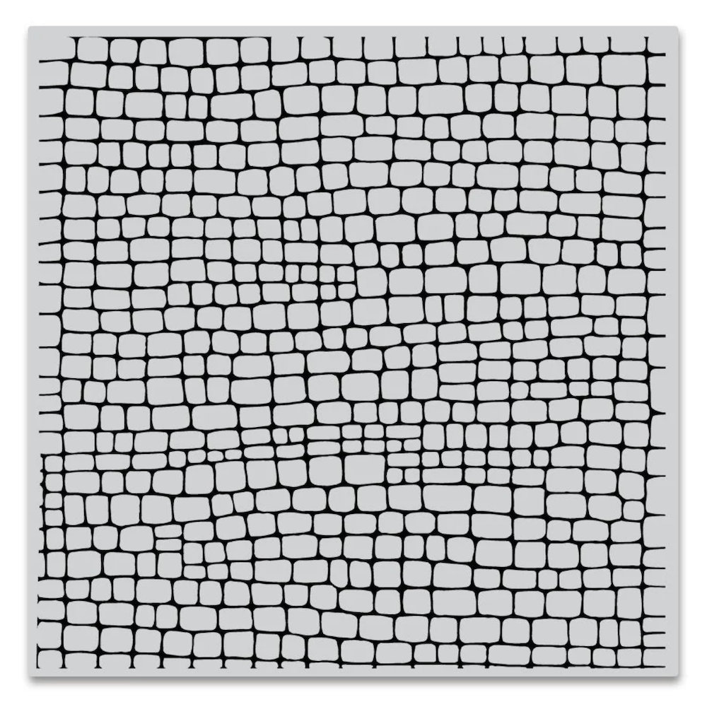 Hero Arts Cling Stamps COBBLESTONE Bold Prints CG792