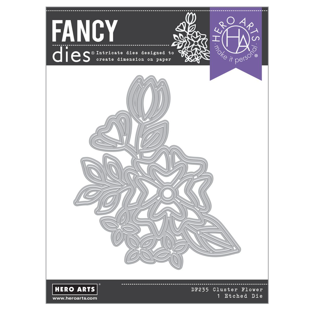 Hero Arts Cluster Flower Die Set df235
