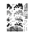 Hero Arts Coastal Blooms HeroScape Clear Stamp Set cm808 product