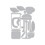 Hero Arts Coffee and Croissant Die Set df249 product