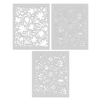 Hero Arts Color Layering Delft Floral Stencil Set sa304 product