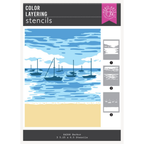 Hero Arts Color Layering Harbor Stencil Set sa306
