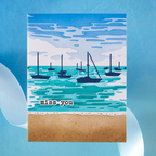 Hero Arts Color Layering Harbor Stencil Set sa306 miss