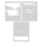Hero Arts Color Layering Harbor Stencil Set sa306 product