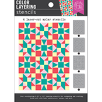 Hero Arts Color Layering Quilt Stencil Set sa290