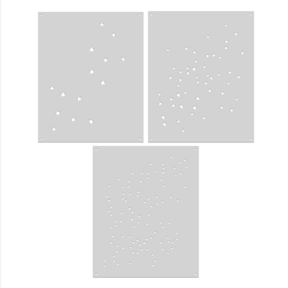 Hero Arts Color Layering Scattered Stars Stencil Set sa311 product