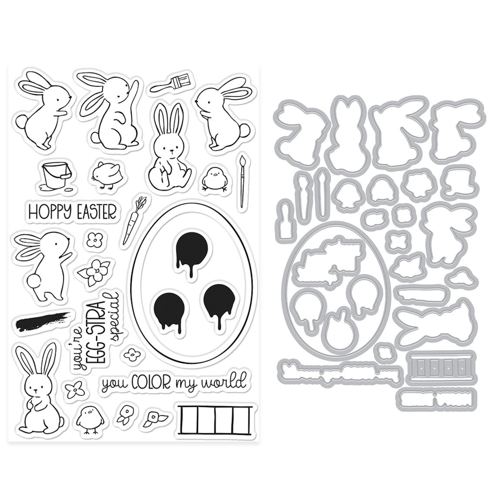 Hero Arts Color My World Clear Stamp and Die Set product