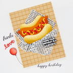 Hero Arts Cookout Layering Stencil Set sa327 happy