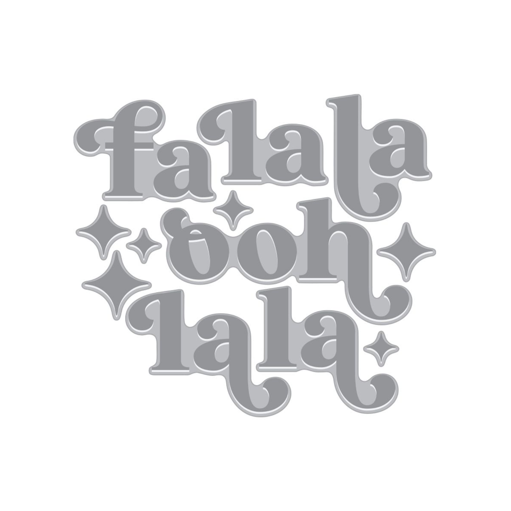 Hero Arts Fa La La BetterPress and Foil Set hp123 product