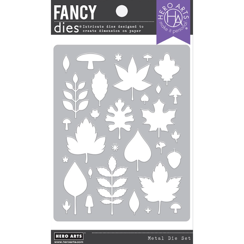 Hero Arts Fall Pattern Cover Plate Die df215*