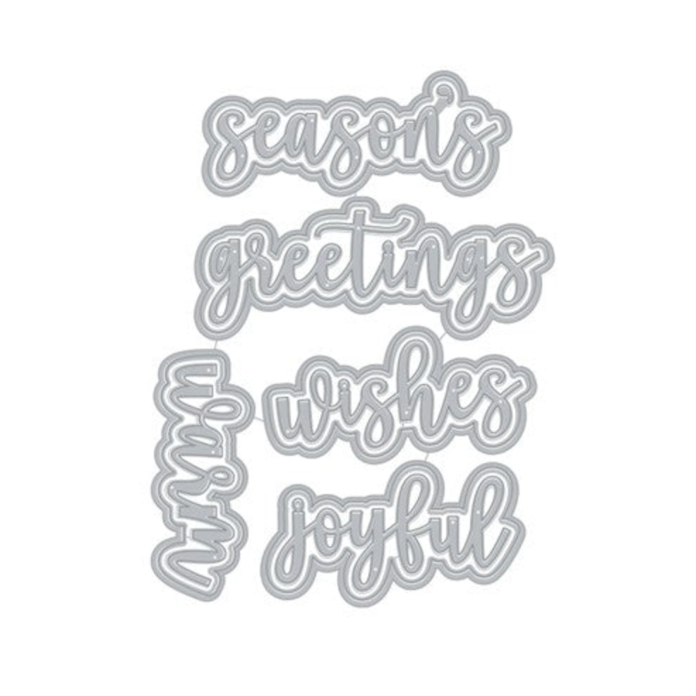 Hero Arts Fancy Dies SEASON WORDS DF091