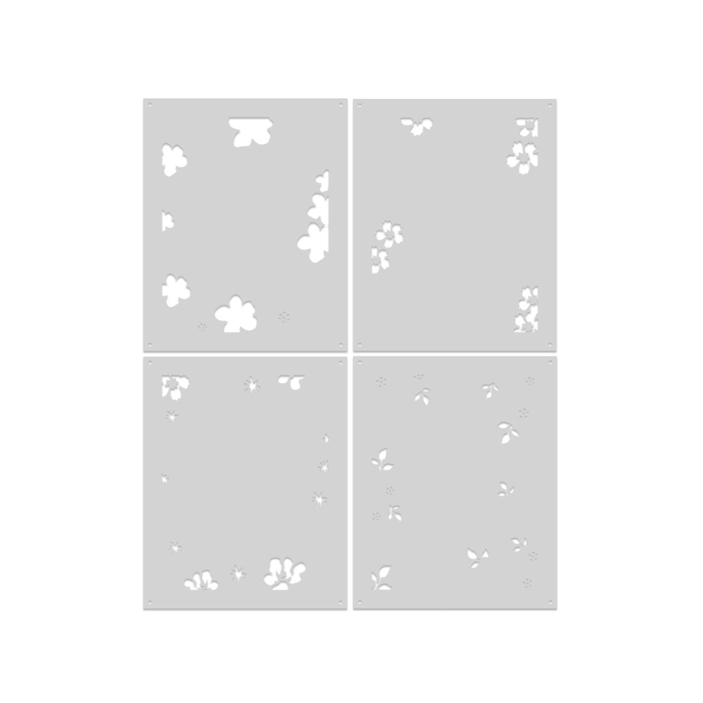 Hero Arts Floral Frame Layering Stencil Set sa326 product
